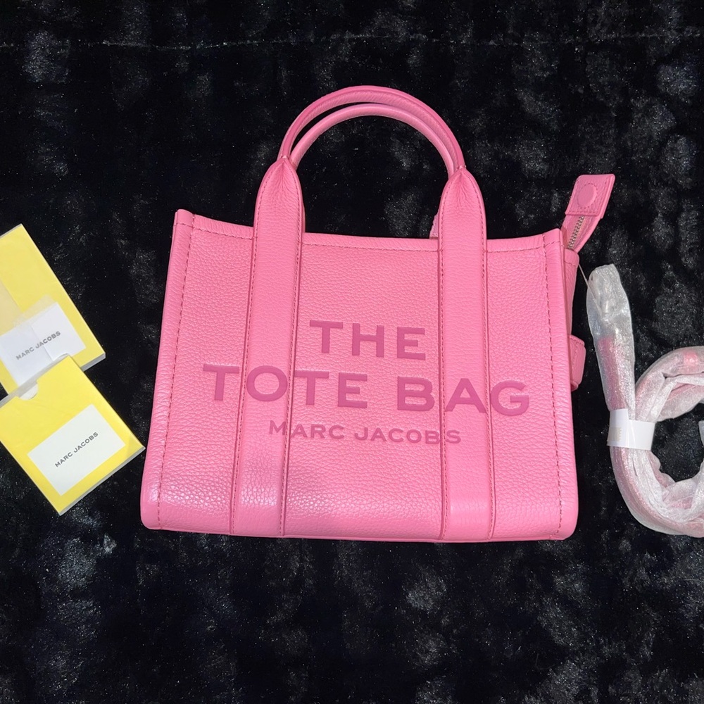 Marc Jacobs the tote bag Mini Leather Candy Pink